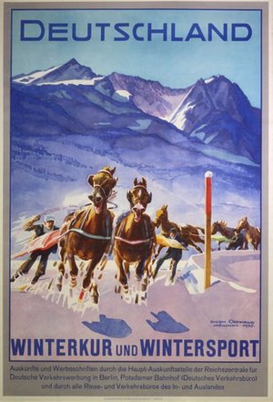 Deutschland Winterkur und Wintersport