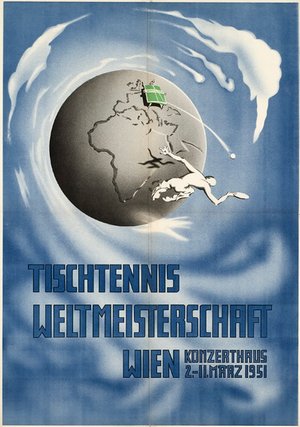 Table Tennis World Championships Vienna March 1951