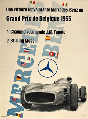 Mercedes Benz - Grand Prix de Belgique 1955