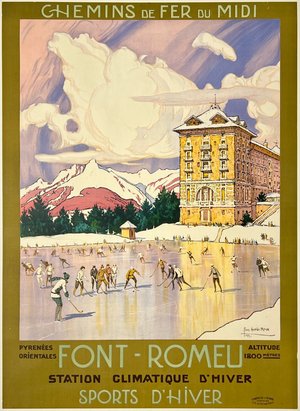 FONT-ROMEU - SPORTS D'HIVER
