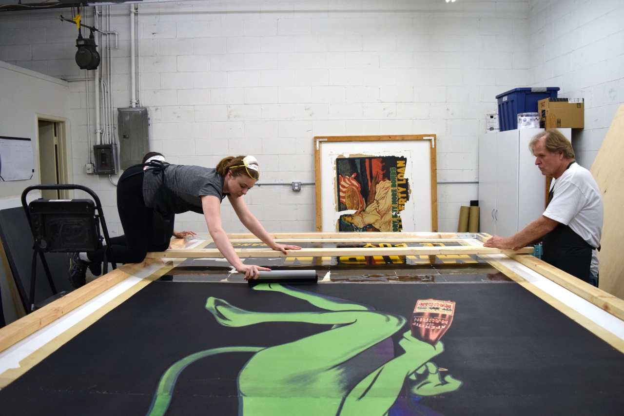 Linen Backing Movie Posters