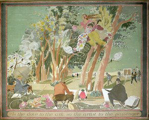 Scarce c.1930s Underground Electric Railways original poster