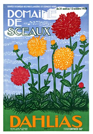  DAHLIAS DOMAINE DE SCEAUX 