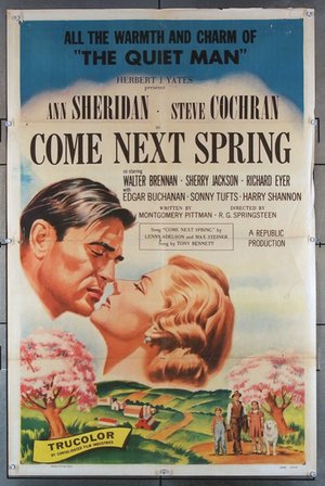 COME NEXT SPRING (1956) U.S. One Sheet Poster  27x41