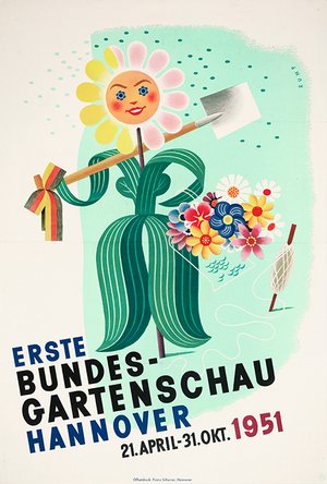 First Federal Garden Show Hanover 1951