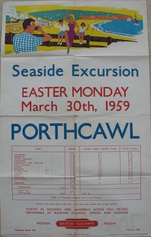Pothcawl Seaside Excursion Easter 1959