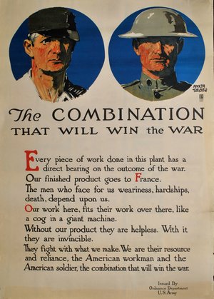  The Combination That Will Win The War 1917.-CL193-11