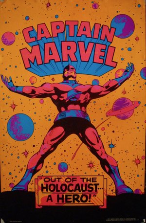 Captain Marvel: A Hero (Marvel Black Light Poster)