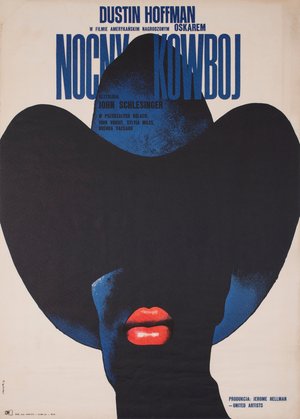Midnight Cowboy 1973 Polish A1 Film Poster
