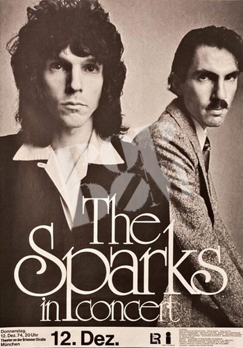 Sparks-Konzertplakat-Concert_Poster