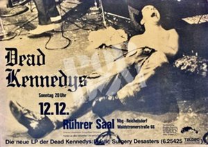 Dead Kennedys - Jello Biafra 12.12.1982 Nürnberg