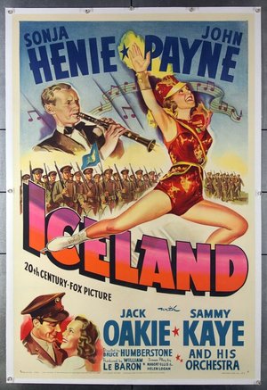 ICELAND (1942) U.S. 27x41