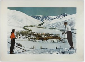 Sun Valley Idaho Union Pacific Railroad 1940 