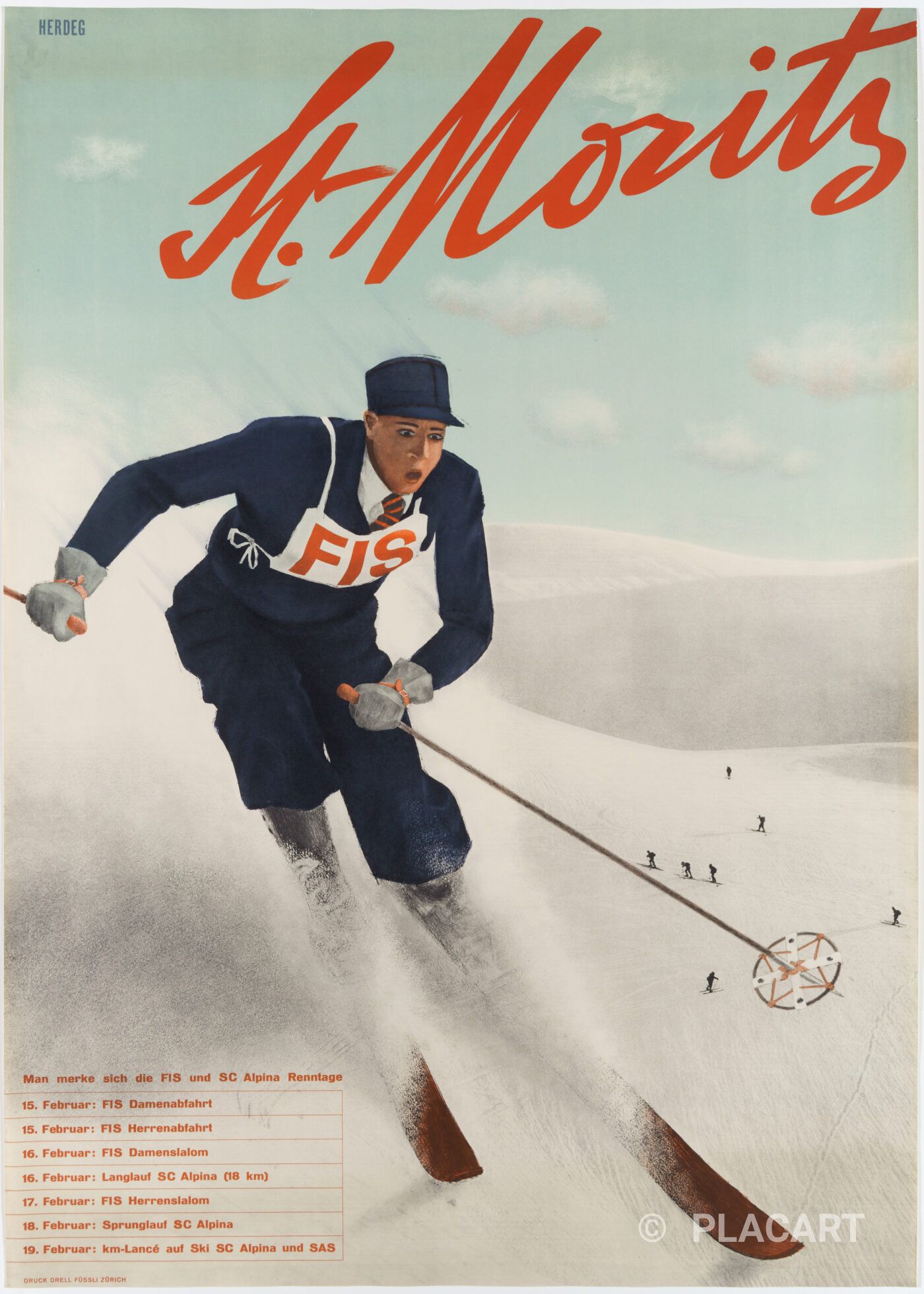IVPDA | Original vintage posters showcase: Vintage Winter