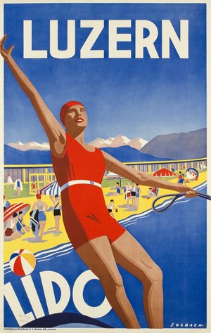 Luzern, Lido, ca 1932
