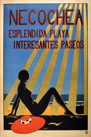 Necochea Esplendida Playa Interesantes Paseos Splendid Beach Interesting Walks (1930s)