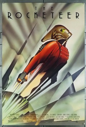 ROCKETEER (1991)  Buena Vista Studios Original One-Sheet Poster  (27x40)