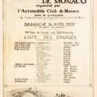 Monaco 1929