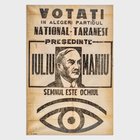 1946 - THE EYE IS THE SIGN - Farmers Party Poster